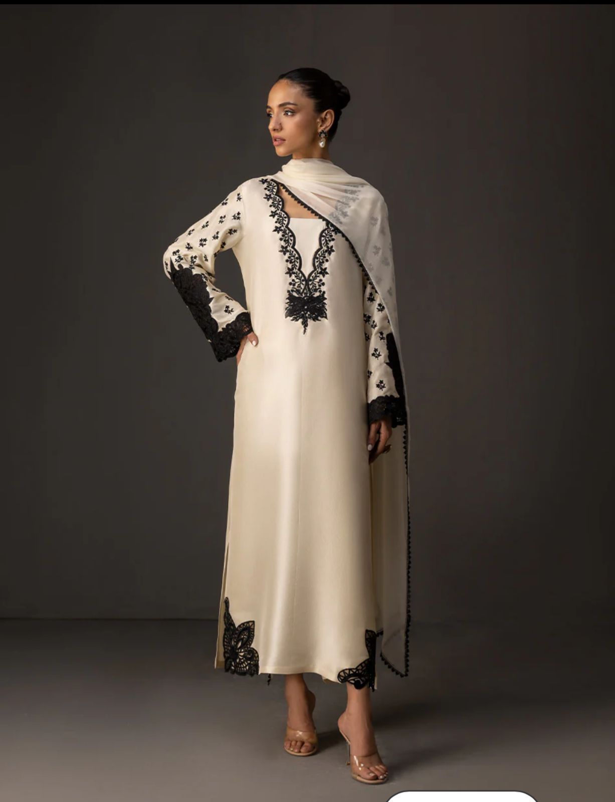 Printed silk 3 pc
